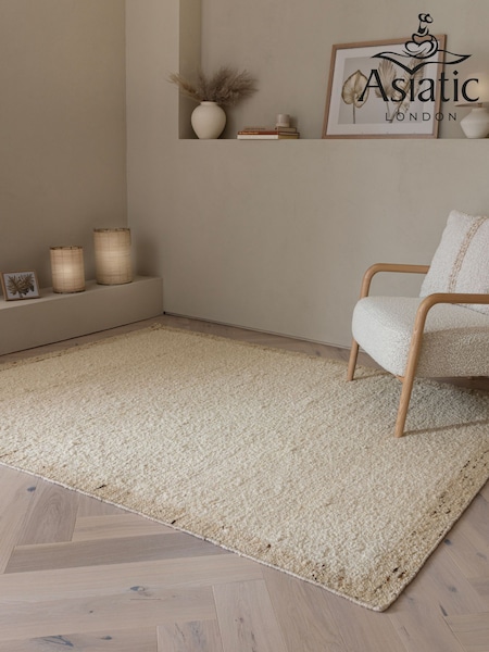 Natural Napa Border Rug (W13024) | £219 - £889