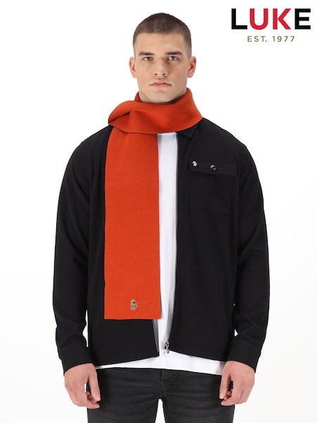 Luke 1977 Gerard 3 Copper Orange Scarf (W13251) | £25