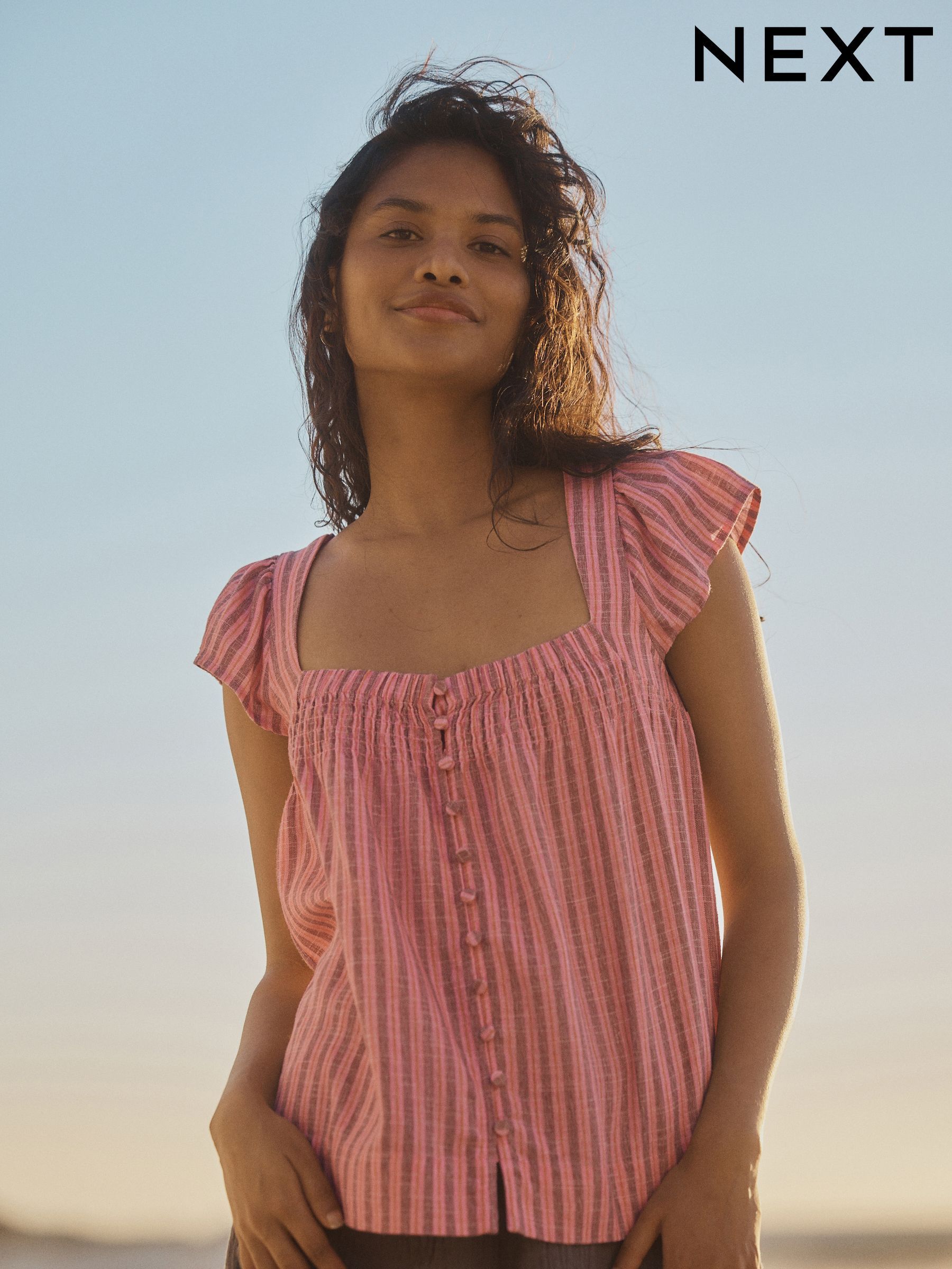 Women's Square Neck Tops | Next UK
