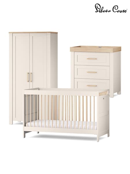 Silver Cross 3 Piece Natural Seville Furniture Set (W14091) | £995