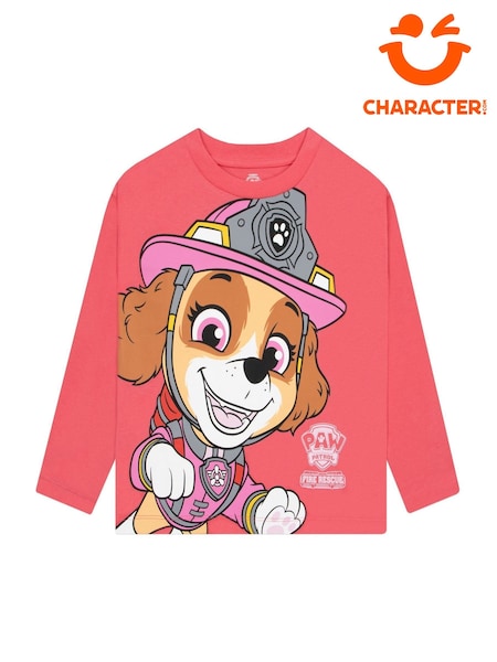 Character Pink PAW Patrol Skye Long Sleeve Girls T-Shirt (W14342) | £15