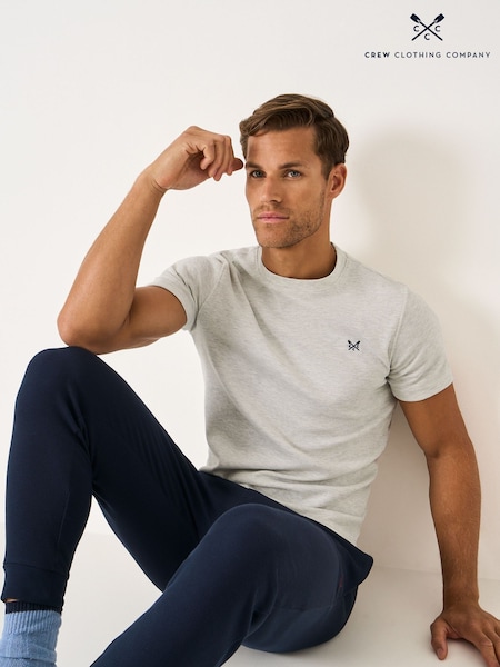 Crew Clothing Natural Waffle T-Shirt (W14368) | £25