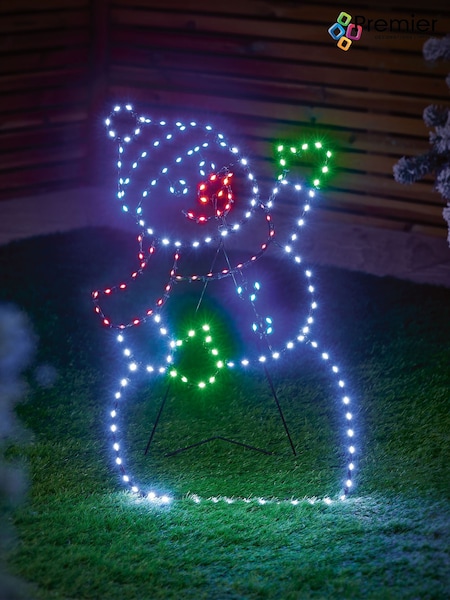 Premier Decorations Ltd 60cm Snowman Motif Twinkling Flexibrights (W14908) | £38