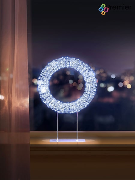 Premier Decorations Ltd 45cm Table Top Wreath (W14910) | £34