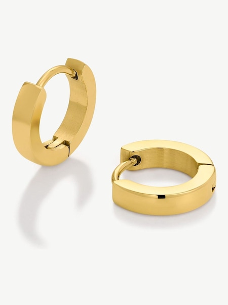 D.Louise Gold Tone Waterproof Mini Clicker Earrings (W15184) | £35