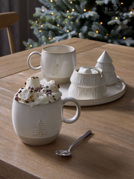 Christmas Hot Chocolate Station With Mugs