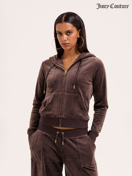 Brown Robertson Gold Hoodie (W15573) | £95