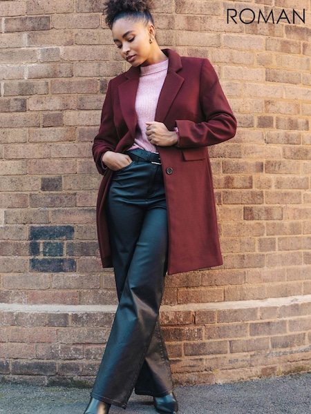 Roman Pink Stitch Detail Soft Knit Jumper (W15771) | £40