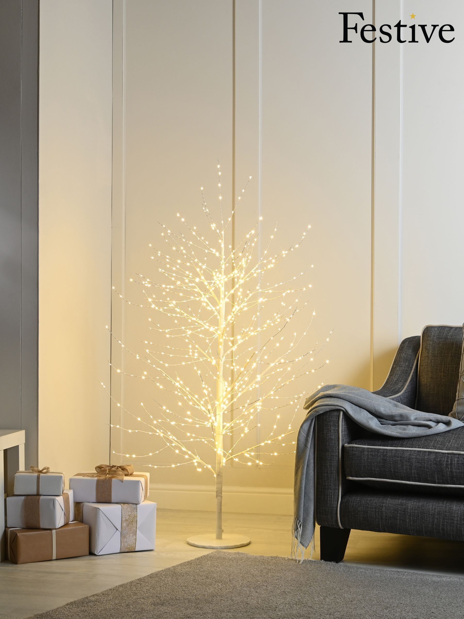 White Christmas Trees | Various Sizes