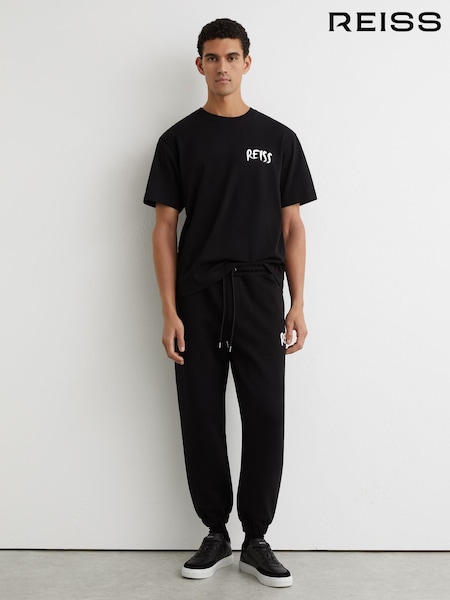 Reiss Black Edison Joggers (W16061) | £118