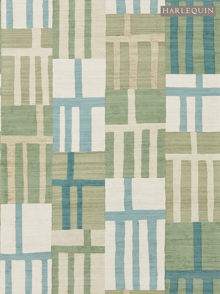 Harlequin Jade or Kyanite Monolith Defined Momentum A4 Wallpaper Sample (W16837) | £1