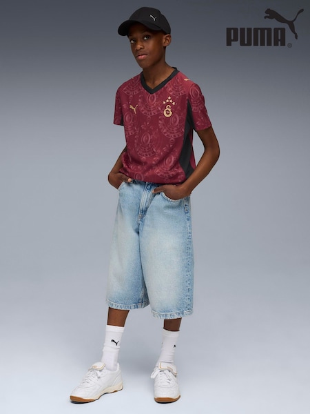 Puma Red Galatasaray SK 25/26 Third Jersey (W17234) | £60