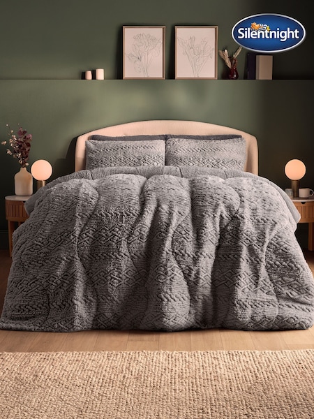 Silentnight Teddy Fleece Tog Coverless Duvet And Pillowcase Set (W17783) | £40 - £60