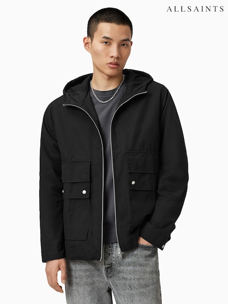 AllSaints Black Morton Jacket (W18264) | £249