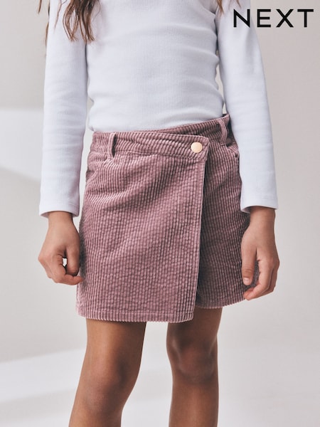 Pink Cord - Wrap Skort (3-16yrs)