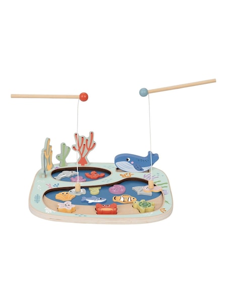 Tooky Toy Wooden Fishing Game (W18402) | £17