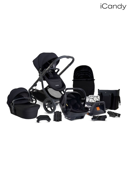 iCandy Black Latte Orange4 Travel System Bundle (W18489) | £1,398