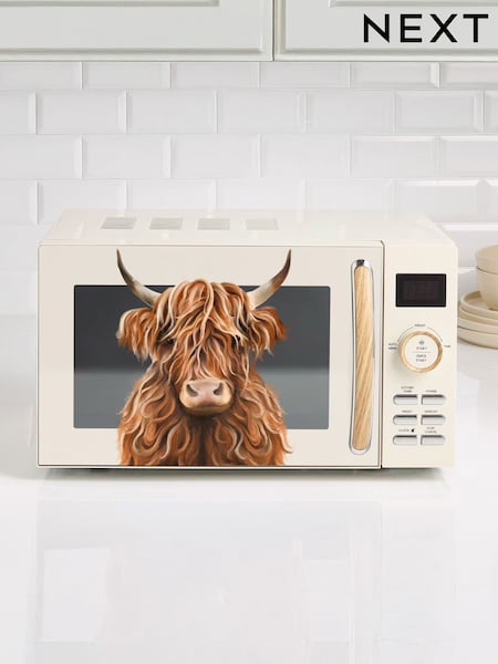 Cream Malvern Hamish Microwave (W18745) | £95