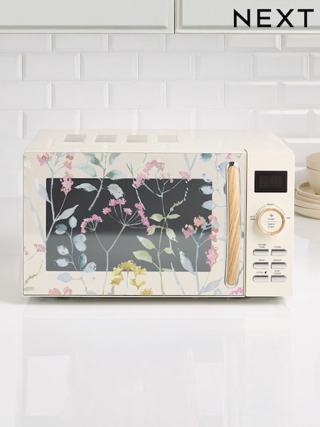 Multi Floral Malvern Microwave (W18753) | £95