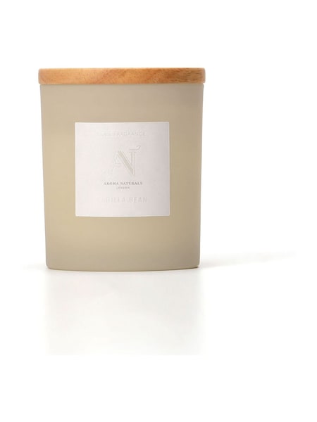 Aroma Naturals White Frosted Vanilla Bean Candle (W19020) | £17