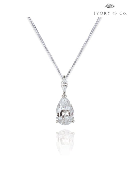Ivory & Co Silver Tone Genova Pendant (W19267) | £35