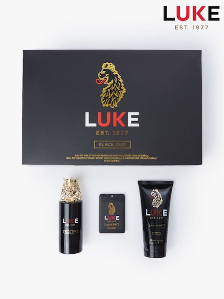 Luke 1977 Fragrance Pocket Spray And Shower Gel Gift Set Hunter 3 Piece (W19398) | £30