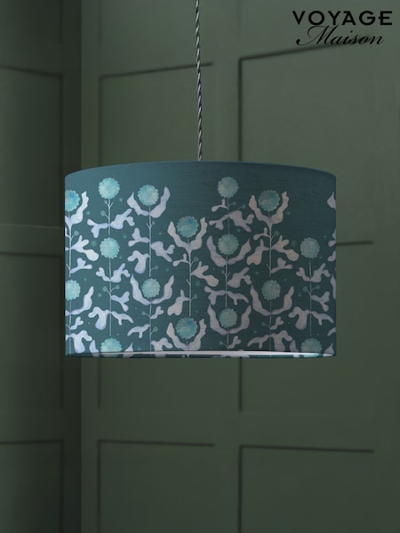 Voyage Maison Blue Mariani Eva Printed Lamp Shade (W19521) | £51