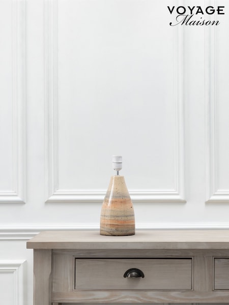 Voyage Maison SANDSTONE Japura Table Base Lamp (W19648) | £44