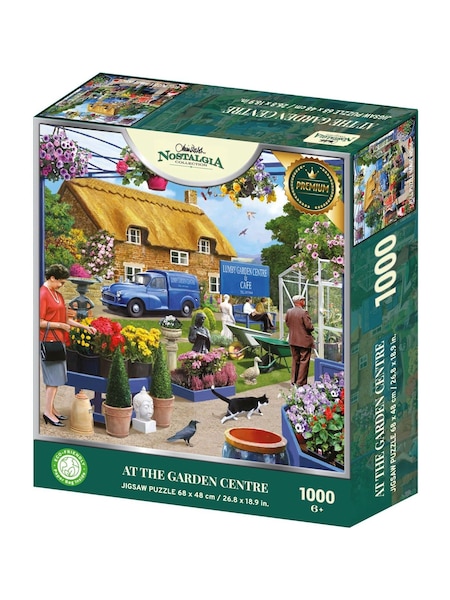 Kidikraft Nostalgia Collection At The Garden Centre 1000 Piece Jigsaw Puzzle (W19800) | £15