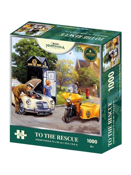Kidikraft Nostalgia Collection To The Rescue 1000 Piece Jigsaw Puzzle (W19809) | £15