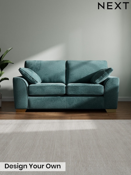 Chunky Chenille/Mid Teal Green Stamford (W20476) | £1,150