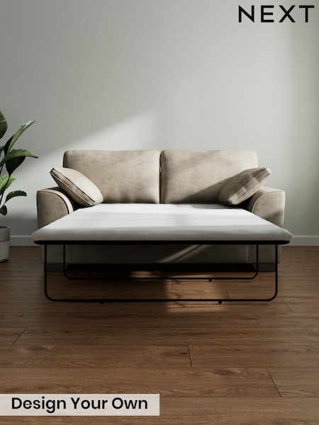 Monza Faux Leather Easy Clean/Mink Brown Stamford (W20498) | £1,350