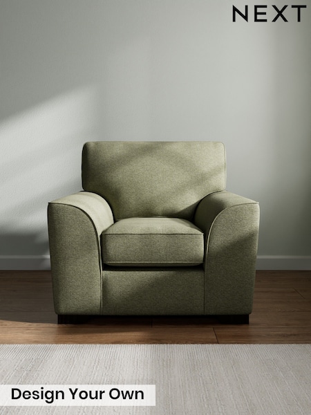 Tweedy Chenille/Mid Moss Green Stamford (W20520) | £650