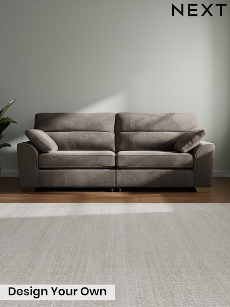 Chunky Chenille/Mink Brown Stamford Highback (W20754) | £1,399