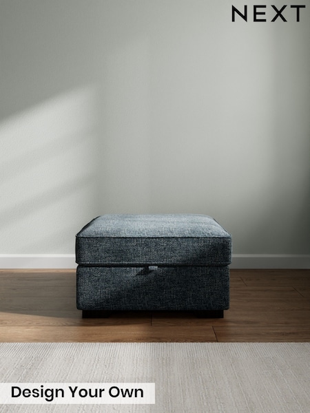 Chunky Chenille/Dark Navy Blue Stamford Highback (W20755) | £499