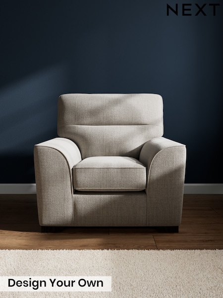 Chunky Weave/Dove Grey Stamford Highback (W20756) | £799