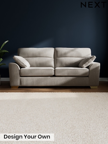 Chunky Weave/Dove Grey Stamford Highback (W20756) | £1,299