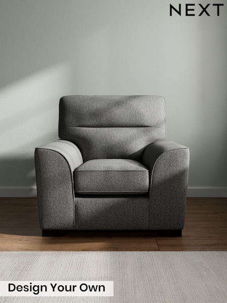 Tweedy Chenille/Dark Grey Stamford Highback (W20789) | £699