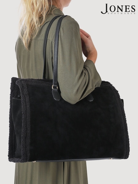 Jones Bootmaker Black Vixen Daily Leather Handbag (W21043) | £140