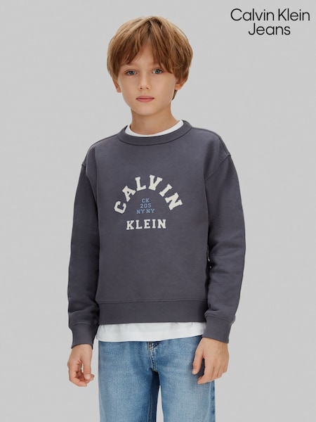 Calvin Klein Jeans Relaxed Varsity Sweatshirt (W21165) | £60 - £70