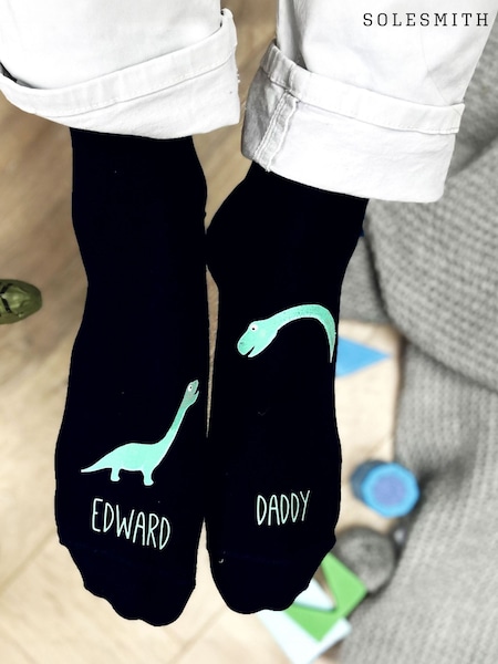 Solesmith Daddy and Me Dinosaur Socks (W21267) | £20