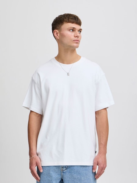 !Solid White Box Fit T-Shirt (W21332) | £25