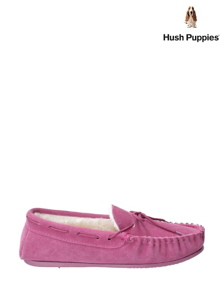 Hush Puppies Pink Allie Slippers (W21339) | £43