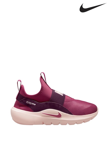 Nike Pink Beet Youth Flex Runner 4 Trainers (W21521) | £38