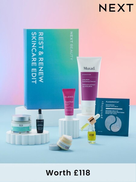 Rest & Renew Skincare Edit (Worth £118) (W21607) | £22