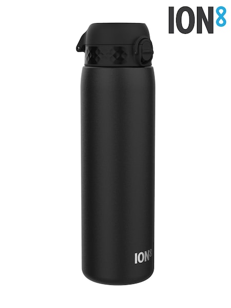 Ion8 Black 1000ml Insulated Steel Water Bottle (W21849) | £25