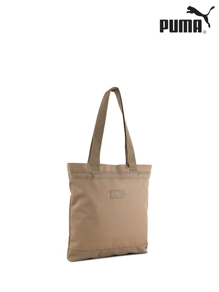 Puma Brown ESSENTIALS Tote Bag (W21861) | £30