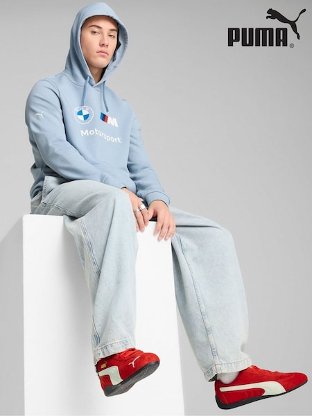 Puma Blue Mens BMW M Motorsport Essentials Hoodie (W21919) | £60