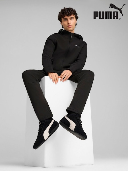 Puma Black Mens Evostripe Full Zip Hoodie (W21974) | £70