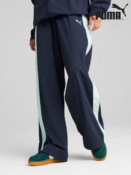 Puma Blue Mens T7 Oversized Track Pants (W22022) | £65